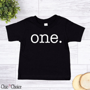 1st Birthday T Shirt One First Birthday Gift T Shirt