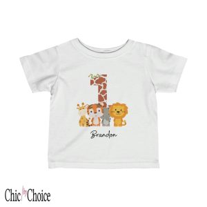 1st Birthday T Shirt Wild One First Birthday Gift T Shirt