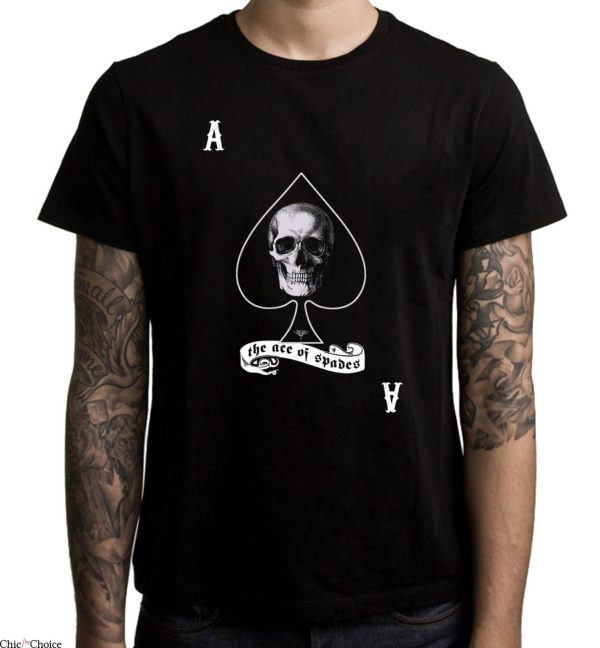 Ace Of Spades T Shirt Ace Skull Unisex Gift T Shirt