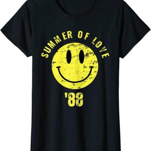 Acid House T-Shirt Summer Of Love 1988 Rave Techno Music