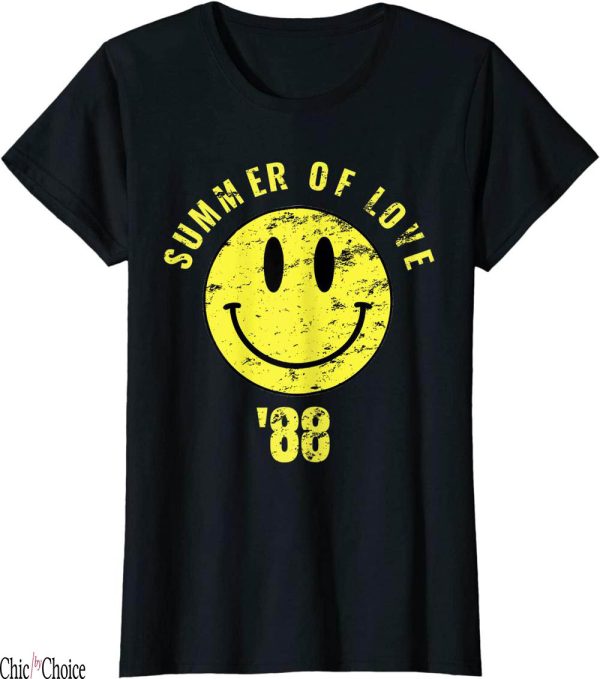 Acid House T-Shirt Summer Of Love 1988 Rave Techno Music