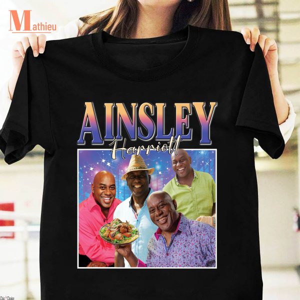 Ainsley Harriott T-Shirt Homage Classic Chef Cooking Game
