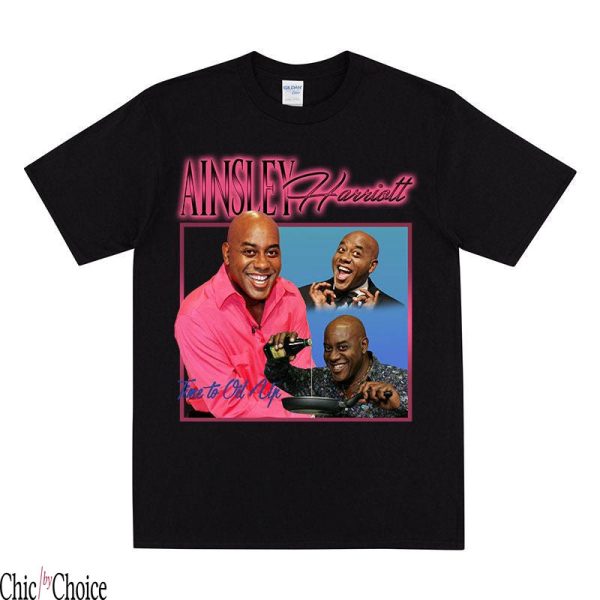 Ainsley Harriott T-Shirt Homage Vintage Give Your Meat Good