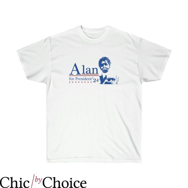 Alan Hangover T-Shirt Alan Garner Election Vote Campaign