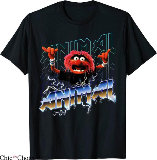 Animal Muppets T-Shirt Disney The Muppets Animal Rock
