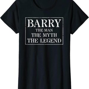 Barry Sheene T-Shirt Gift The Man The Myth The Legend
