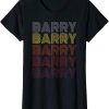 Barry Sheene T-Shirt Graphic First Name Retro Pattern