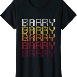 Barry Sheene T-Shirt Sheene Retro Wordmark Pattern Vintage