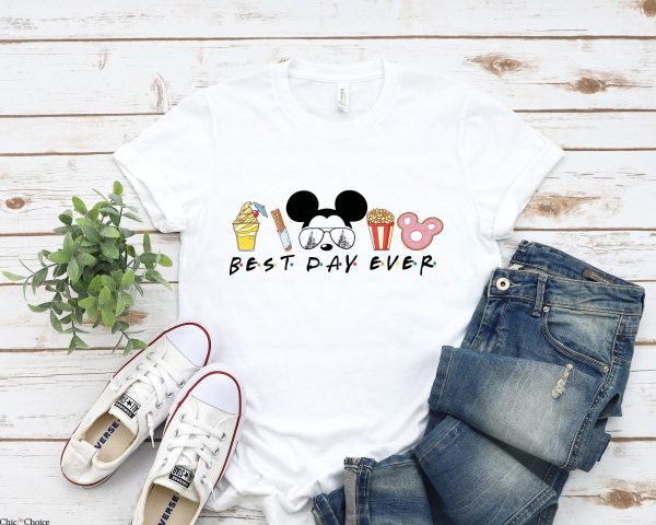 Best Day Ever Disney T-Shirt Disney Mouse Snacks Trip Family