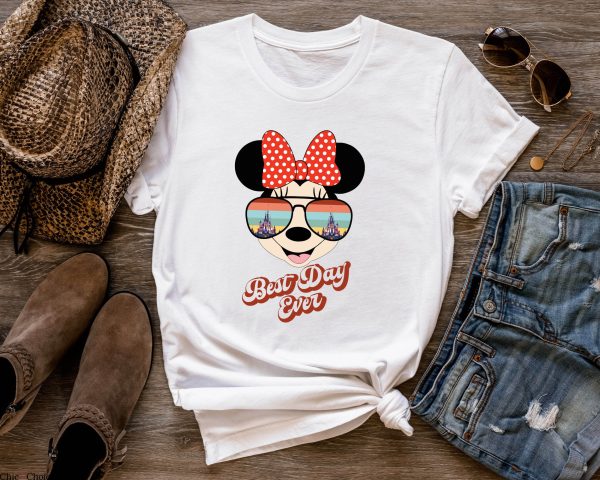 Best Day Ever Disney T-Shirt Minnie Mickey Donald Daisy