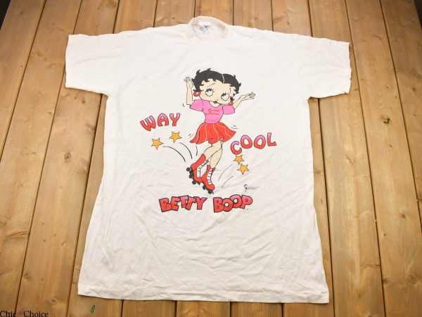 Betty Boop T Shirt Vintage 1997 Way Cool Cartoon Shirt