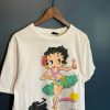 Betty Boop T Shirt Vintage 90s Hawaiian Hula Shirt