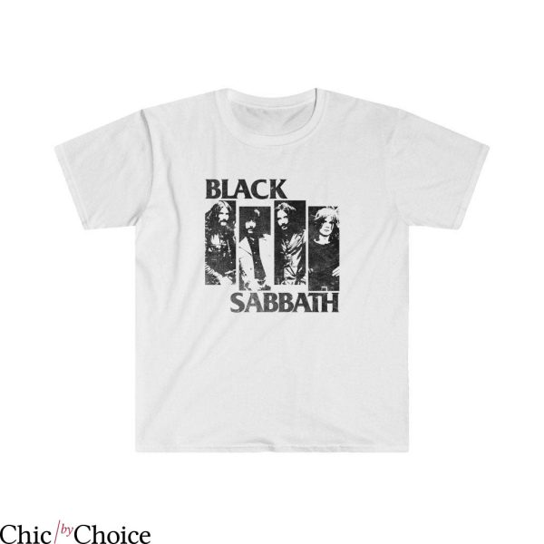 Black Flag T-Shirt Punk Rock Black Sabbath Logo Vintage