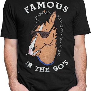 Bojack Horseman T-Shirt Famous In The 90s