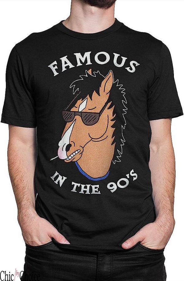 Bojack Horseman T-Shirt Famous In The 90s