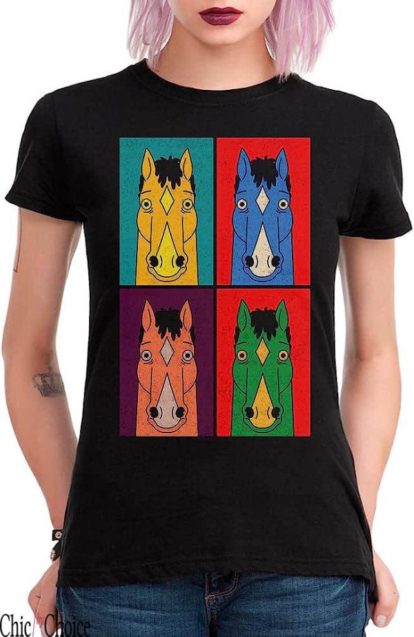 Bojack Horseman T-Shirt Graphic Animal Common