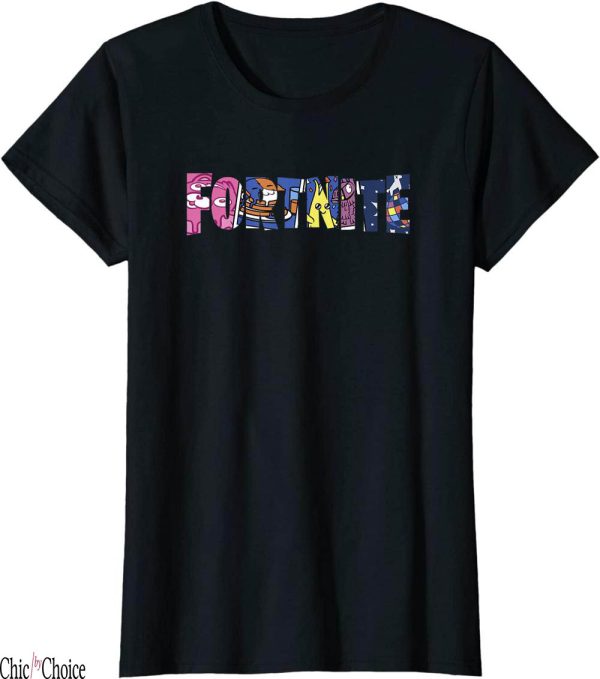Born To Play Fortnite T-Shirt Spring Character Fill