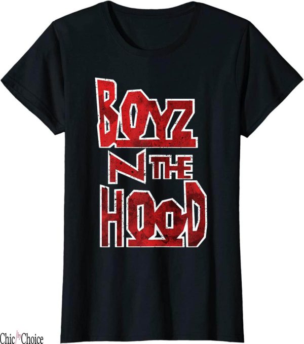 Boyz N The Hood T-Shirt Movie Logo Word Stack