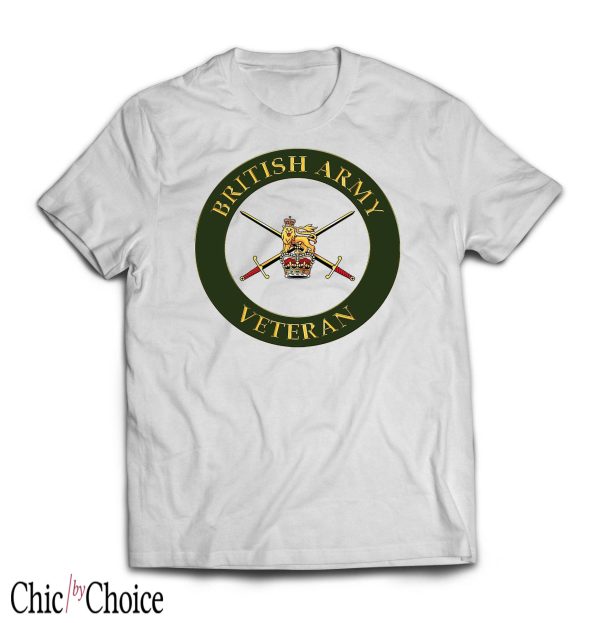 British Army T Shirt The British Army Veterans T Shirt