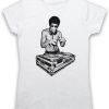 Bruce Lee DJ T-Shirt DJ Bruce Martial Artist Kung Fu Icon