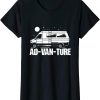 Camper Van T-Shirt Funny Camper Life Vanlife Ad-Van-Ture