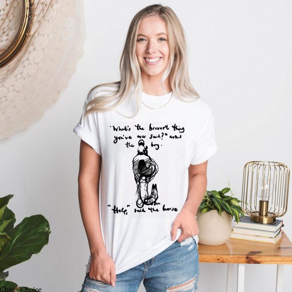 Charlie Mackesy T-Shirt The Boy Riding The Horse Folk Tale