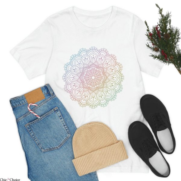 Chic By Choice T-Shirt Mystical Mandala A Bohemian-Chic