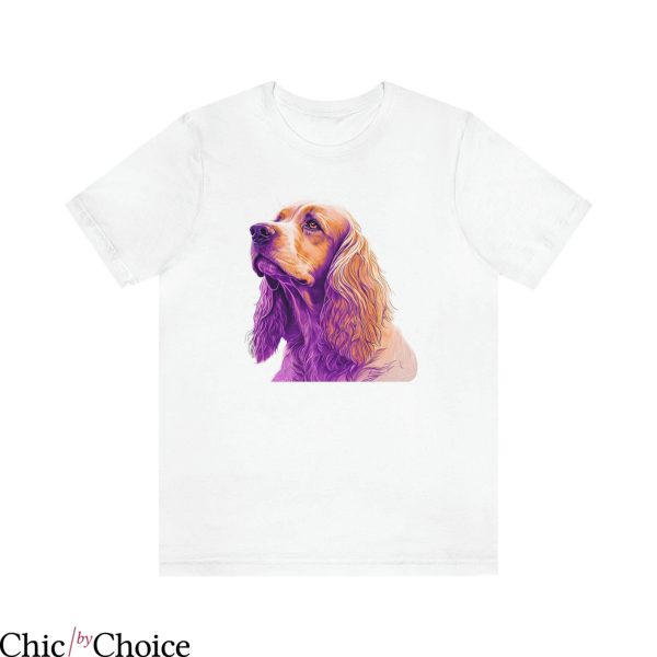 Coker Spaniel T Shirt Dog Lover Unisex Funny Shirt