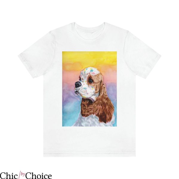 Coker Spaniel T Shirt Show Dog Watercolor Unisex T Shirt