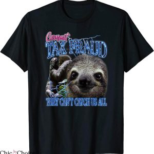 Commit Tax Fraud T-Shirt Retro Bootleg Rap Funny Meme