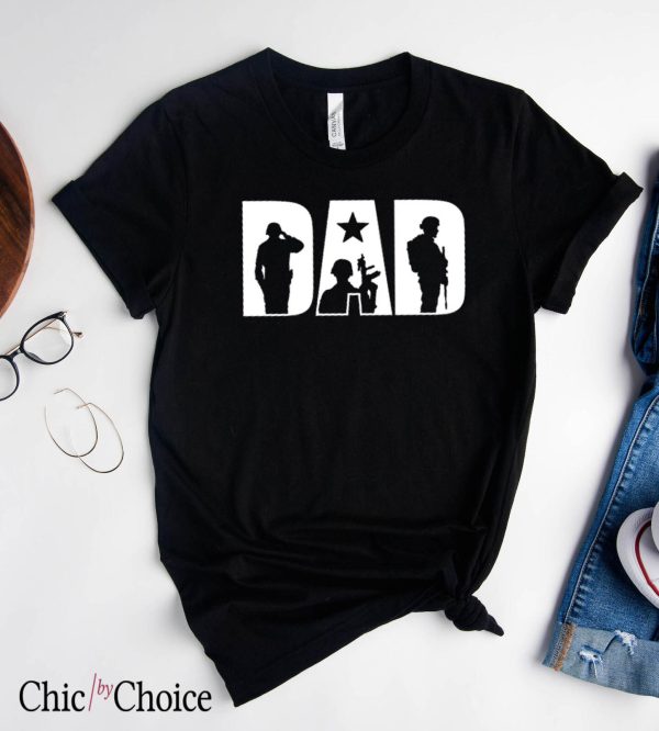 Dads Army T Shirt Military Funny Dad Gift Unisex T Shirt