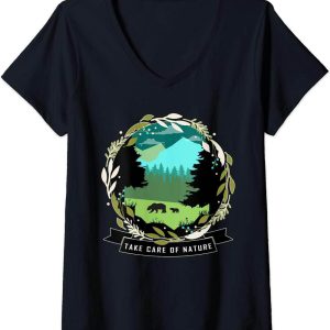 David Attenborough T-Shirt Take Care of Nature Save Earth