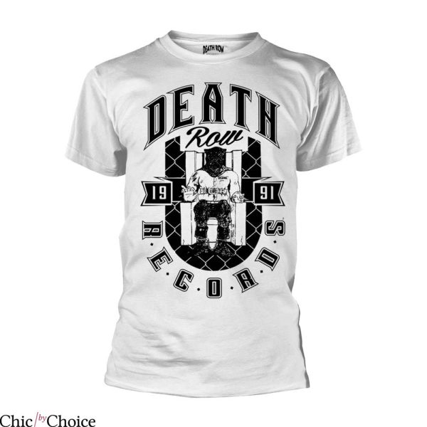 Death Row T-Shirt Chair Logo West Coast Hip-Hop Album
