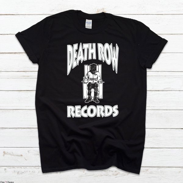 Death Row T-Shirt Dr Dre Tupac Drake Rap Music Band Vintage