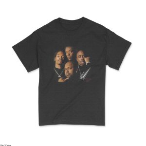 Death Row T-Shirt West Coast Hip-Hop Album Trendy Tee