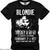 Debbie Harry T-shirt Blondie Whiskey A Go Go Los Angeles