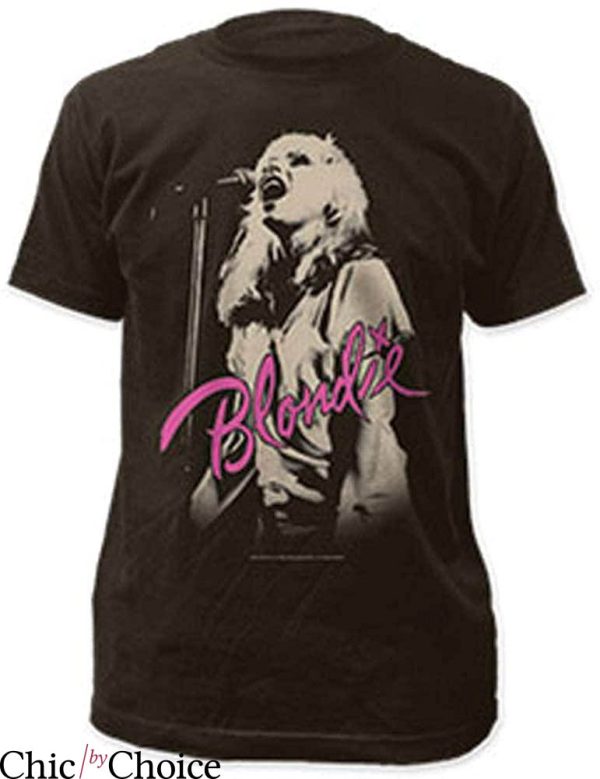 Debbie Harry T-shirt Flamboyant Performance In The Concert