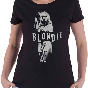 Debbie Harry T-shirt Mic Stand Debbie Harry Logo Official