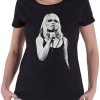 Debbie Harry T-shirt Open Mic Blondie Band Logo Official