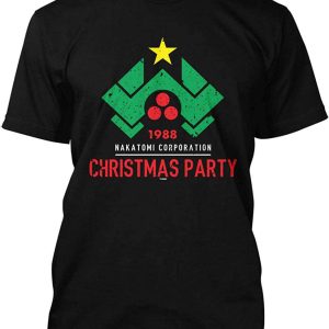 Die Hard T-Shirt 1988 Nakatomi Christmas Die Hard Movies