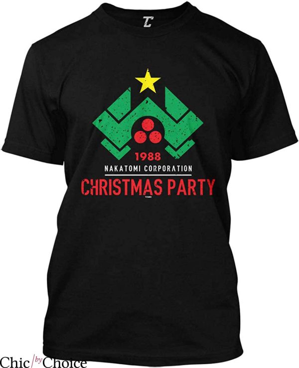 Die Hard T-Shirt 1988 Nakatomi Christmas Die Hard Movies