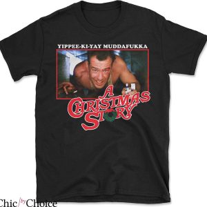 Die Hard T-Shirt Multiverse Die Hard Christmas Story Mashup