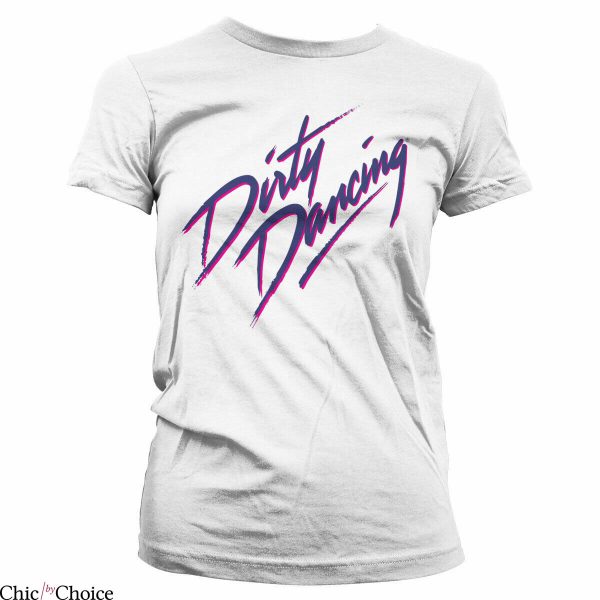 Dirty Dancing T-Shirt Inspired Dancing Logo Retro Movie