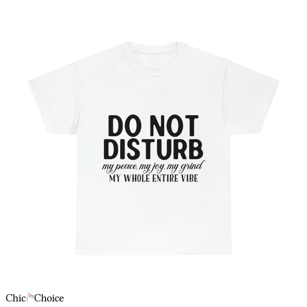 Do Not Disturb T Shirt Funny Gift Shirt For Men Women