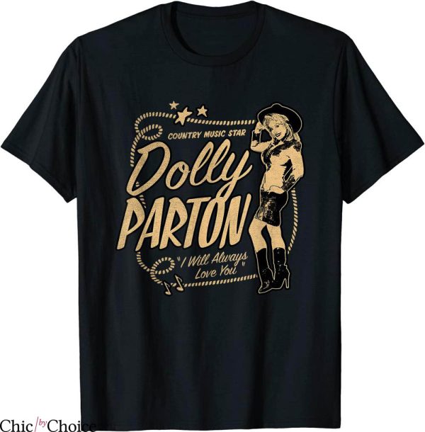 Dolly Parton T-Shirt Country Music Star Vintage Boho