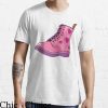 Dr Marten T-Shirt Pink Heart Dr Martens For Pretty Girls