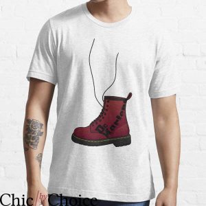 Dr Marten T-Shirt Red Fashion Dr Marten For Pretty Girls