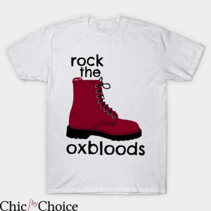 Dr Marten T-Shirt Red Fashion Dr Martens Rock The Oxbloods