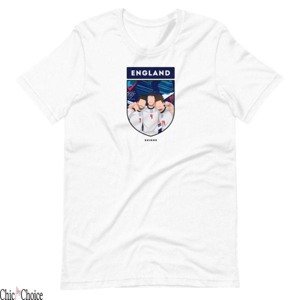 Jack Grealish T-Shirt England Football Featuring