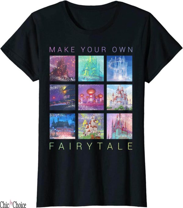 Fairytale Of New York T-Shirt Disney Princess Castles Make